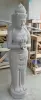 Product image 3 of the product “Standing Dewi Sri, position greetings turning the wheel , 173 cm high riverstone grey ”